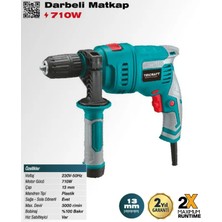 Tricraft Darbeli Matkap 13 mm 710W