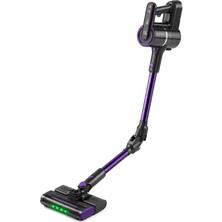 Gy Atelier Katlanır Şarjlı Dikey Süpürge Islak Mop Başlıklı Mor