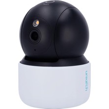 Gy Atelier Uho S3E-M5TD 5mp 3k | Akıllı Iç Mekan Ethernet/wifi Ip Güvenlik Kamerası | 360° Hareket Takibi | Renkli Gece Görüşü | Otomatik Takip | Çift Yönlü Ses | Bebek ve Ev Iç Mekan Kamerası