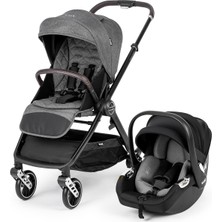 Kanz X-Go Ultimate Travel Sistem Bebek Arabası Silver Gri