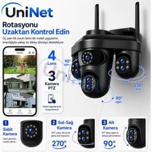 Gy Atelier 4 Kameralı Wifi Güvenlik Sistemi Ip Ptz Kamera