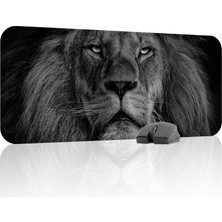Gy Atelier Aslan Oyuncu Gaming Mouse Pad Kauçuk Kaymaz Taban Mousepad (V4, 70X30 Xl)