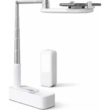 Gy Atelier LED Işıklı Selfie Telefon Standı, Ring Light ve 360° Döner Telefon Tutucu, Kumandalı Şarj Edilebilir Ayarlanabilir Tripod, Tiktok Youtube Canlı Yayın ve Video Çekimi