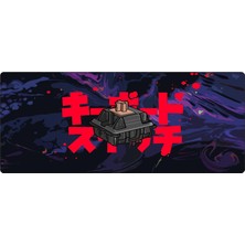 Gy Atelier Gaming Mouse Pad 70X30 Mouse Pad Xl Büyük Oyuncu Mouse Altlığı Switch Mousepad (Switch, 70X30 cm (3mm Kalınlık))