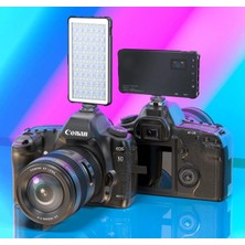 Gy Atelier Fotoğraf ve Video Işık Ürün Tanıtım, Youtuber Yayıncı Aydınlatma Efekti Vlog Canlı Yayın Video Konferans Için Fotoğraf Dolgu Işığı M135 (Kamera Işık)
