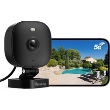 Gy Atelier Tag 4mp Güvenlik Kamerası Açık, Renkli Gece Görüşlü Ev Güvenliği Için 2.4g/5g Kameralar, Hareketli Spot Işığı/siren, IP66, 2 Yönlü Ses, Ses ve Video ile Ev Kamerası, Kablolu
