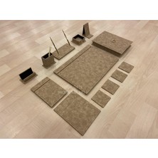 Gy Atelier Ömür Ofis New York Sümen Takımı/krem / 12 Parça