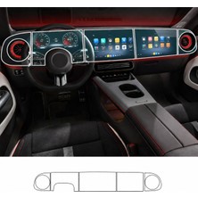 Gy Atelier Mercedes Cla 350 Uyumlu Dijital Gösterge ve Navigasyon 9h Nano Ekran Koruyucu 5'li Set 2025-2026