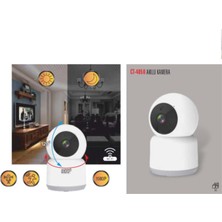 Gy Atelier CT-4050 360 Derece Dönebilen Akıllı Ip Kamera(Full HD-1080P) Hsplinm-25