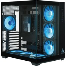Gy Atelier Trion 850 Watt 80+ Bronz 7 Fanlı Rgb Akvaryum Oyuncu Kasası