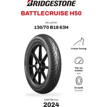 Bridgestone Battlecruise H50 130/70 B18 63H Ön Motosiklet Lastiği (2024)