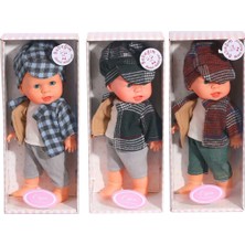 Vardem Türkçe Konuşan ve Masal Anlatan Rüzgar Bebek ERP-661358 - Fonksiyonlu Büyük Et Bebek 38 cm