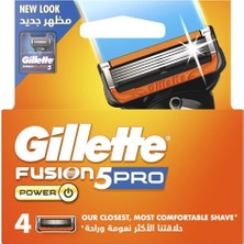 Gy Atelier Fusion Proglide Power Yedek Tıraş Bıçağı 4'lü