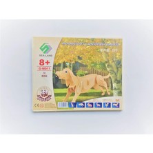 Gy Atelier 3D Ahşap Köpek Maketi Puzzle