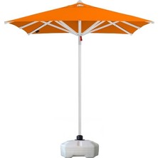 Gy Atelier Sunminyum 225X225 Polyester Kumaşlı + 50 Litre Bidonlu Bahçe Şemsiyesi