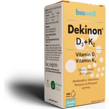 Gy Atelier Biowell Dekinon D3+K2 20 ml Damla