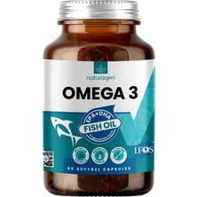 Gy Atelier 1200 Mg Omega 3 Balık Yağı | 60 Softgel Yumuşak Kapsül Fish Oil | Ifos Sertifikalı (384MG Epa + 240MG Dha) (1 Aylık Kullanım)