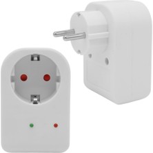 Gy Atelier 16 Amper 3500 Watt Akım Korumalı Tekli Priz Beyaz