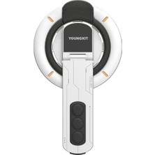 Gy Atelier Technology Serisi Telefon ve Tabletler Için Magnetik Ring Stand Beyaz
