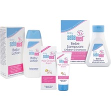 Gy Atelier Bebek Banyo Seti, Bebek Lotion 200ML, Bebek Şampuan 150ML, Bebek Pişik Kremi 50GR