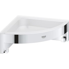 Gy Atelier Start Cube Quickfix Köşe Duş Rafı | Duş/banyo Aksesuarları | Krom | 41106000