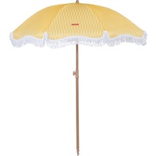 Gy Atelier Güneş Şemsiyesi Büyük, Plaj, Havuz, Bahçe, Balkon, Yükseklik ve Yönü Ayarlanabilir, Upf 50+ Koruma, Polyester, Taşıma Çantası, 210 x 180 cm