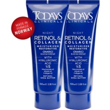 Gy Atelier Retinol &amp; Collagen Onarıcı Bakım Kremi, Hyaluronic Acid, 100ML, 2 Adet