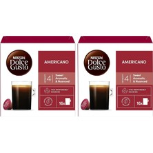 Gy Atelier Nescafe Dolce Gusto Americano 16 Kapsül 136 gr (2 Paketi)