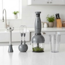 Gy Atelier Handmaid 1967H Blender Set Antrasit Siyah