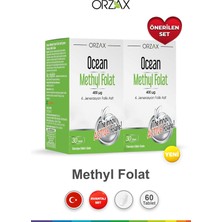 Gy Atelier Ocean Methyl Folat 400 Mcg, 4. Jenerasyon Folik Asit, 60 Tablet (2 Adet Set)