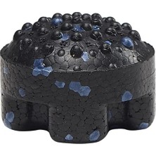 Gy Atelier Twister Semi Massage Ball Twister Yarım Masaj Topu (5X5X3,7 Cm, Siyah + Mavi)