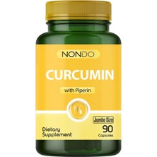 Gy Atelier Kurkumin Jumbo Boy Zerdaçal ve Piperin Ekstresi 90 Kapsül (Curcumin)