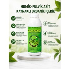 Gy Atelier Humata 12 Leonardit Menşeili Sıvı Humik Asit Organik Sıvı Gübre (1 Litre)