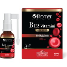 Gy Atelier Fitomer Metilkobalamin Vitamin B12 P5P Vitamin B6 Içeren Sprey