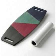 Gy Atelier Renkli Denge Tahtası Balance Roller Board Sörf Eğitim Tahtası Kaykay Eğitim Tahtası 73 x 31 cm – RB04