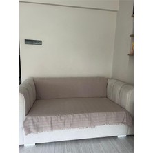Gy Atelier Koltuk Örtüsü Balıksırtı Siyah 175 x 210