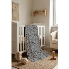 Gy Atelier Dinazor Desenli Soft Touch Termal Bebek Battaniyesi CBT0010