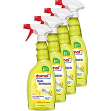 Tr Banyo Yüzey Temizleyici, Kir ve Kireç Çözücü Sprey, Limon Kokulu, 750 Ml, 4 Adet