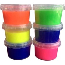 Gy Atelier Papatyampartievi Büyük Boy Baba Slime - 6'li Set Sarı