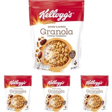 Gy Atelier 's Ilave Şekersiz Granola Hurmalı ve Bademli 250 G,%43 Yulaf Içerir,lif Kaynağı,%10 Hurma Içerir (4 Paketi)