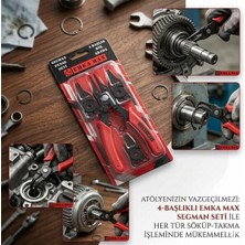 Gy Atelier Sekman 4 Başlıklı Pense Seti, Çok Fonksiyonlu El Aleti