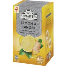 Gy Atelier Limon ve Zencefilli Karışık Bitki Meyve Çayı 20 Adet x 2 gr