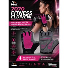 Gy Atelier 7070 Fitness Eldiveni, Kadın, Fuşya, S Beden, Ağırlık Kaldırma