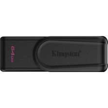 Gy Atelier Datatraveler Exodia S USB Bellek - 64GB - USB 3.2 Gen 1 - USB Tip A - Siyah/siyah