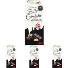 Gy Atelier Glutensiz Fındıklı Bitter Çikolata 100 G (4 Paketi)