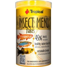Gy Atelier Insect Menu Flakes 1000 ml / 200 G - Balık Yemi 3 Böcek Yemleri