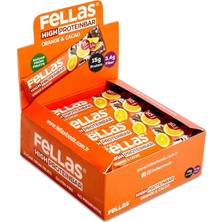 Gy Atelier Yüksek Protein Bar Portakal &amp; Kakao 45 gr x 12 Adet