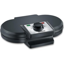 Gy Atelier WA2106 Waffle Makinesi, 1200 W, Siyah