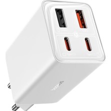 Gy Atelier Gan 6 Pro 2c+2u 65W Şarj Cihazı-Beyaz