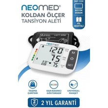 Gy Atelier DBP-1359 Büyük Ekranlı Hafızalı Üst Koldan Dijital Tam Otomatik Tansiyon Aleti, Beyaz